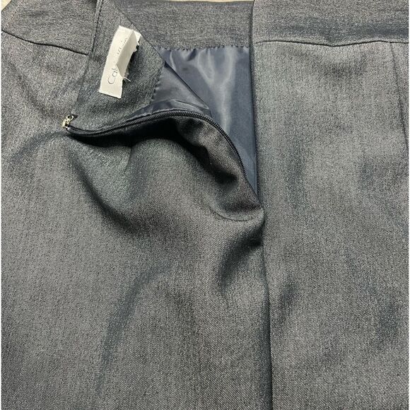 Calvin Klein Classic Stretch Pencil Skirt Dark Grey above Knee size 2 - Picture 5 of 5